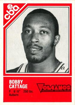 1982-83 TCMA CBA #22 Bobby Cattage Front