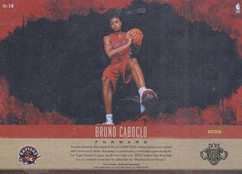 2014-15 Panini Court Kings - 5x7 Box Toppers Rookies #18 Bruno Caboclo Back