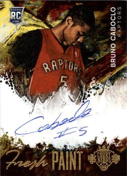 2014-15 Panini Court Kings - Fresh Paint Autographs #FP-BC Bruno Caboclo Front