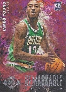 2014-15 Panini Court Kings - Remarkable Rookies #10 James Young Front