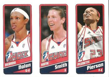 2009 Rittenhouse WNBA Series 1 #7 Deanna Nolan / Katie Smith / Plenette Pierson Front