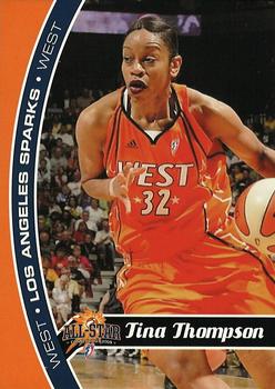 2009 Rittenhouse WNBA Series 3 #AS3 Tina Thompson / Sylvia Fowles Front