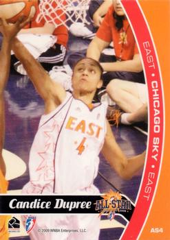 2009 Rittenhouse WNBA Series 3 #AS4 Swin Cash / Candice Dupree Back