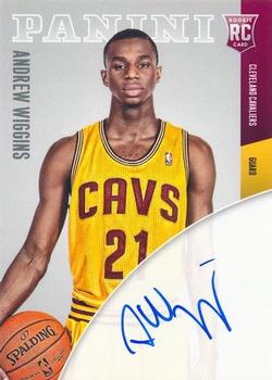 2014-15 Panini Paramount - Next Day Autographs #ND-AW Andrew Wiggins Front