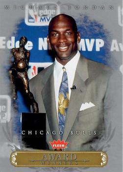 2007 Fleer Michael Jordan - Award Winners #AW4 Michael Jordan Front
