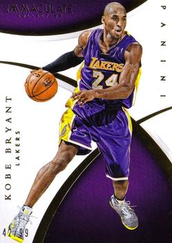 2014-15 Panini Immaculate Collection #30 Kobe Bryant Front