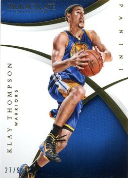 2014-15 Panini Immaculate Collection #90 Klay Thompson Front