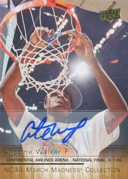 2014-15 Upper Deck NCAA March Madness - Gold Foil Autographs #AW-3 Antoine Walker Front