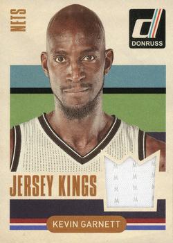 2014-15 Donruss - Jersey Kings #16 Kevin Garnett Front