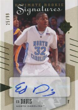 2010-11 Upper Deck Ultimate Collection #67 Ed Davis  Front