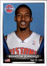 2014-15 Panini Stickers #100 Brandon Jennings Front