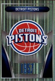 2014-15 Panini Stickers #102 Detroit Pistons Logo Front