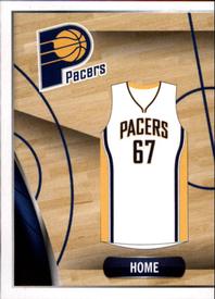 2014-15 Panini Stickers #109 Pacers Home Jersey Front