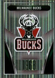 2014-15 Panini Stickers #128 Milwaukee Bucks Logo Front