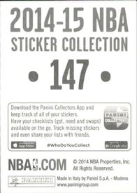 2014-15 Panini Stickers #147 Kemba Walker Back