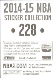 2014-15 Panini Stickers #228 Marc Gasol Back