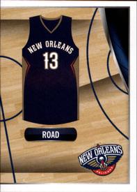 2014-15 Panini Stickers #240 Pelicans Road Jersey Front