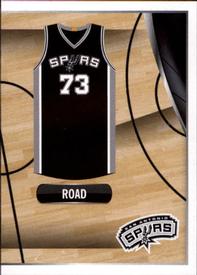 2014-15 Panini Stickers #253 Spurs Road Jersey Front