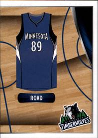 2014-15 Panini Stickers #279 Timberwolves Road Jersey Front