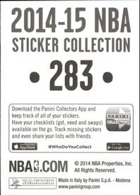 2014-15 Panini Stickers #283 Corey Brewer Back