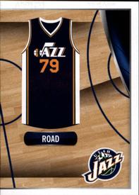 2014-15 Panini Stickers #318 Jazz Road Jersey Front