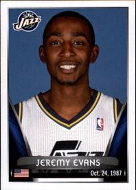 2014-15 Panini Stickers #326 Jeremy Evans Front