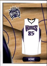 2014-15 Panini Stickers #382 Kings Home Jersey Front