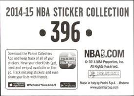 2014-15 Panini Stickers #396 Nene Back