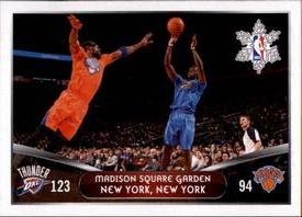 2014-15 Panini Stickers #415 Thunder - Knicks Front