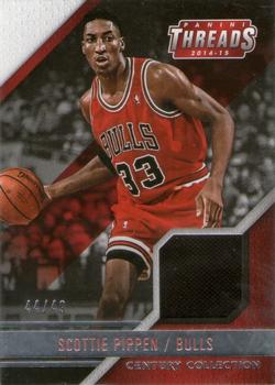 2014-15 Panini Threads - Century Collection Materials #14 Scottie Pippen Front