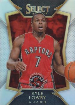 2014-15 Panini Select - Prizms Silver #52 Kyle Lowry Front