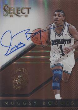 2014-15 Panini Select - Signatures Prizms Copper #S-MB Muggsy Bogues Front