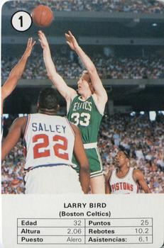 1988 Fournier NBA Estrellas #1 Larry Bird Front