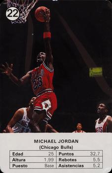 1988 Fournier NBA Estrellas #22 Michael Jordan Front