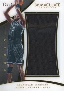 2014-15 Panini Immaculate Collection - Immaculate Standard #IS-KG Kevin Garnett Front