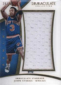 2014-15 Panini Immaculate Collection - Immaculate Standard #IS-JST John Starks Front