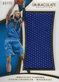 2014-15 Panini Immaculate Collection - Immaculate Standard #IS-TC Tyson Chandler Front
