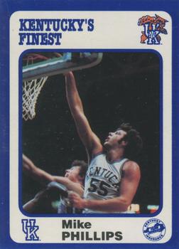 1988-89 Kentucky's Finest Collegiate Collection #139 Mike Phillips Front