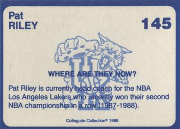 1988-89 Kentucky's Finest Collegiate Collection #145 Pat Riley Back