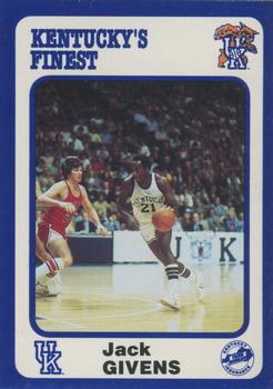 1988-89 Kentucky's Finest Collegiate Collection #159 Jack Givens Front
