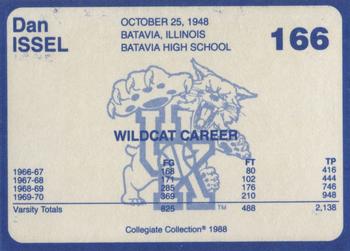 1988-89 Kentucky's Finest Collegiate Collection #166 Dan Issel Back