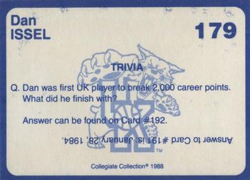 1988-89 Kentucky's Finest Collegiate Collection #179 Dan Issel Back