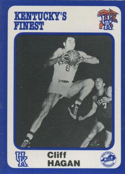 1988-89 Kentucky's Finest Collegiate Collection #181 Cliff Hagan Front