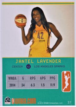 2015 Rittenhouse WNBA #37 Jantel Lavender Back