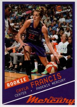 2015 Rittenhouse WNBA #62 Cayla Francis Front