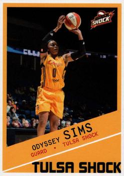 2015 Rittenhouse WNBA #89 Odyssey Sims Front
