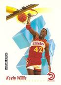 1991-92 Skybox Canadian Minis #1 Kevin Willis Front