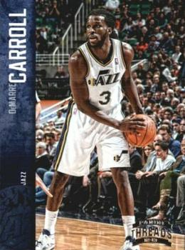 2012-13 Panini Threads - Silver Century Proof #144 DeMarre Carroll Front