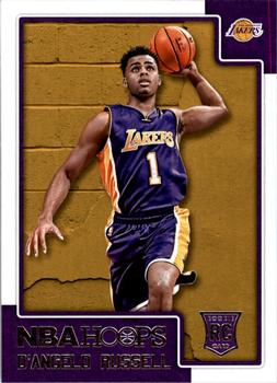 2015-16 Hoops #265 D'Angelo Russell Front