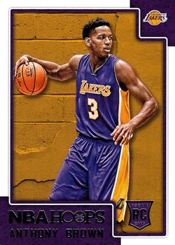 2015-16 Hoops #295 Anthony Brown Front